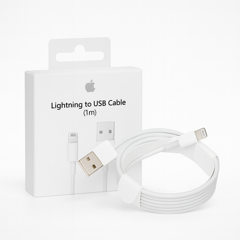 CABLE APPLE USB A LIGHTNING 2M