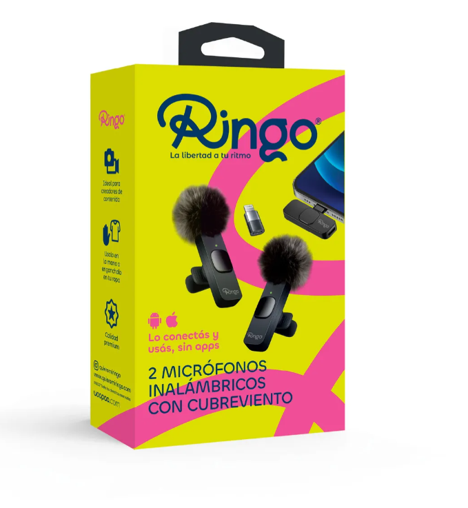 MICROFONO RINGO CON PELUCHE 2 MICROF
