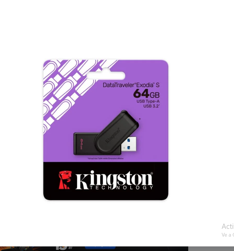 PENDRIVE DE 64GB KINGSTON