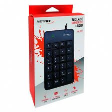 TECLADO NUMERICO USB NETMAK