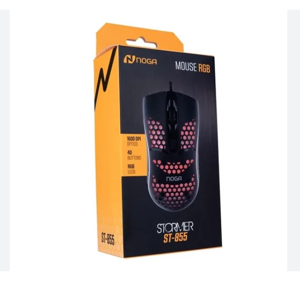 MOUSE GAMER RGB NOGA