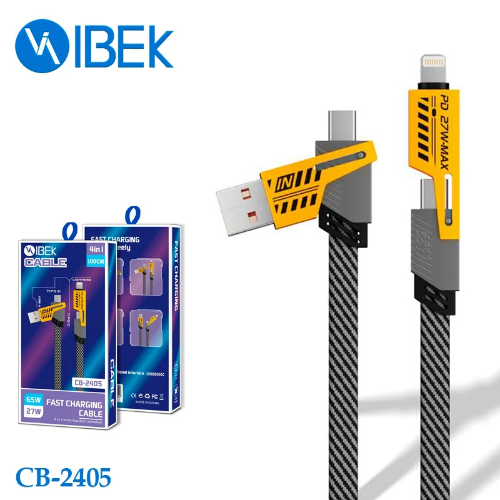 CABLE USB 4 EN 1 - IBEK