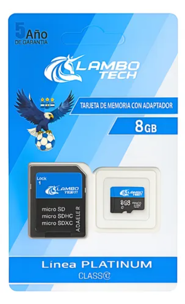 MEMORIA DE 8GB LAMBO TECH