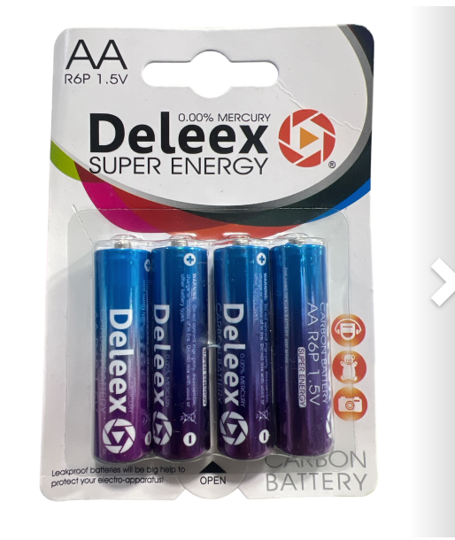 PILAS AA DELEEX AA X UNIDAD