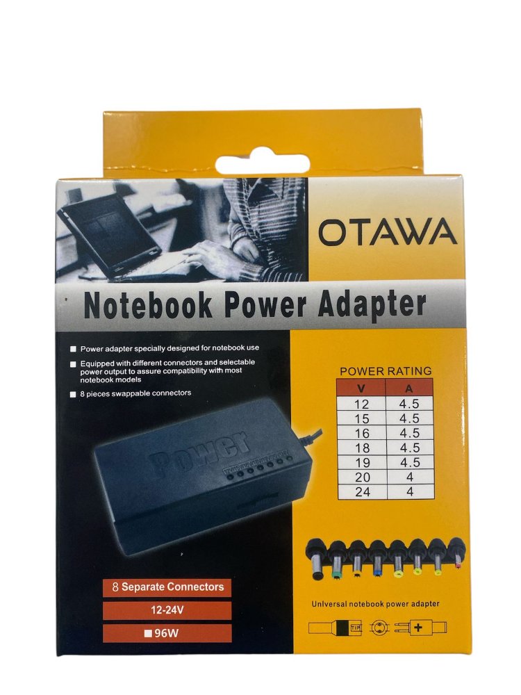 CARGADOR UNIVERSAL NOTEBOOK OTAWA 12