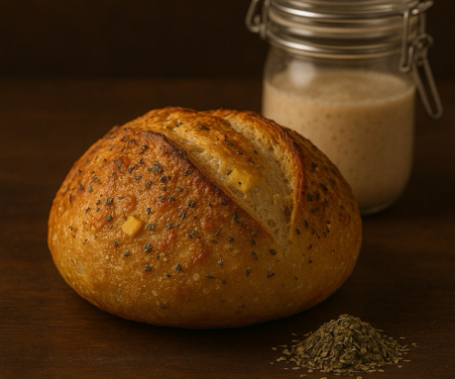 Hogaza Queso y Orégano