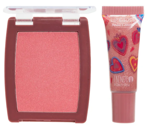 Kit rubor y gloss Pinky News tono 01