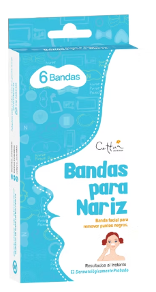 Bandas para nariz Cettua