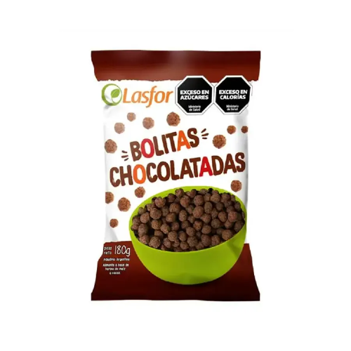 Bolitas chocolate x 180g x 18u