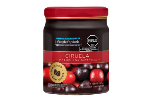 Mermelada con Stevia Ciruela