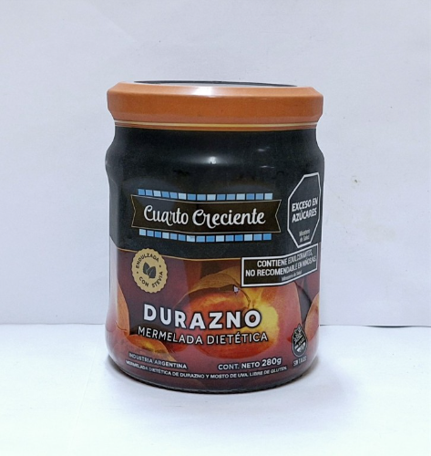 Mermelada con Stevia Durazno