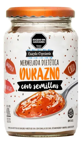 Mermelada con semillas Durazno