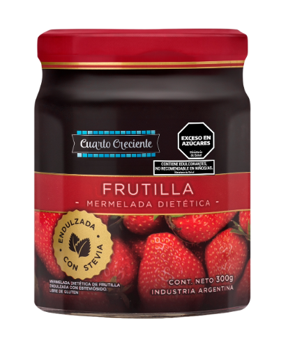 Mermelada con Stevia Frutilla