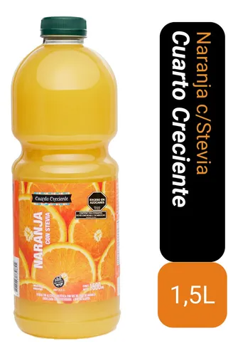 Pack Jugo Stevia Naranja x6 u.