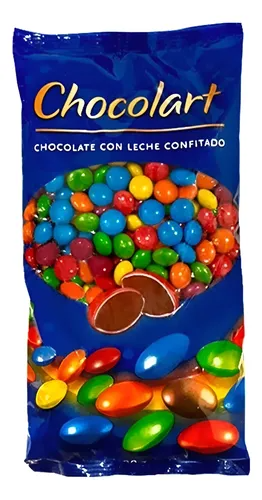 Lentejas de chocolate (tipo rocklets) x 500g - Chocolart