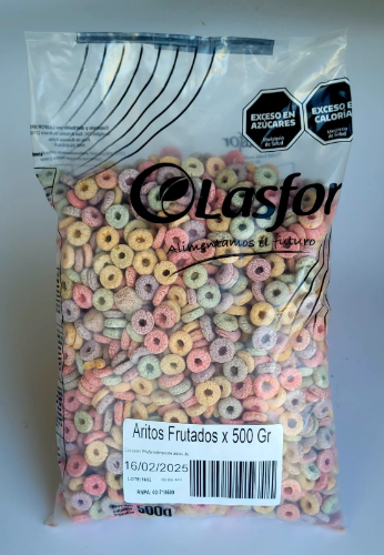 Aritos frutados x 500g