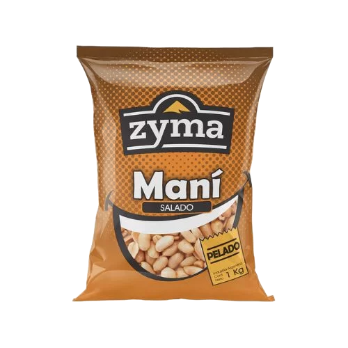 Maní salado y repelado