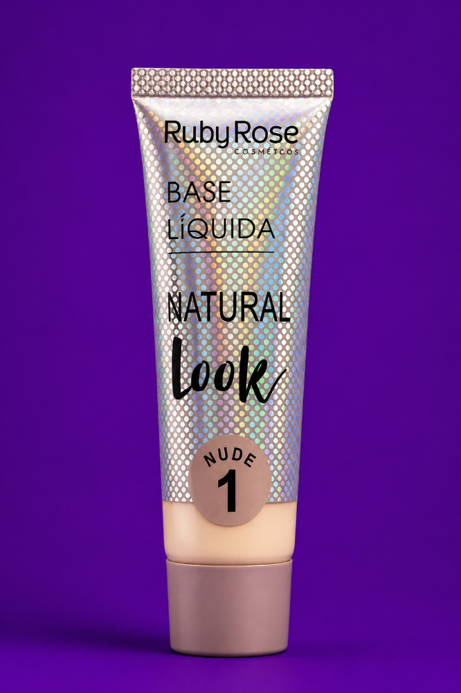 BASE LIQUIDA NATURAL LOOK RUBY ROSE