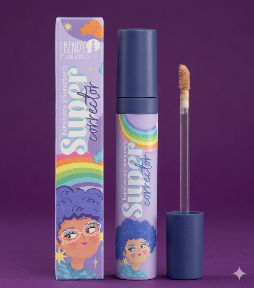 Corrector y Tratamiento Super Concealer trendy