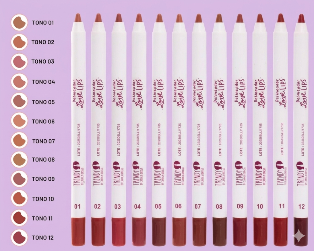 Delineador De Labios Individual Love Lips