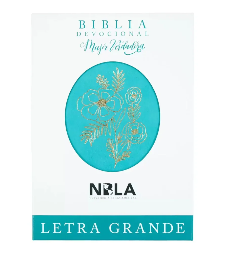 Biblia NBLA Devocional mujer Verdadera Letra Grande