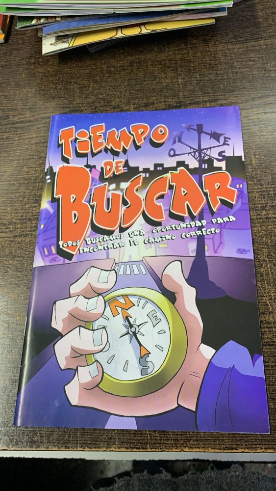 TIEMPO DE BUSCAR COMIC / PEDRO FUENTES