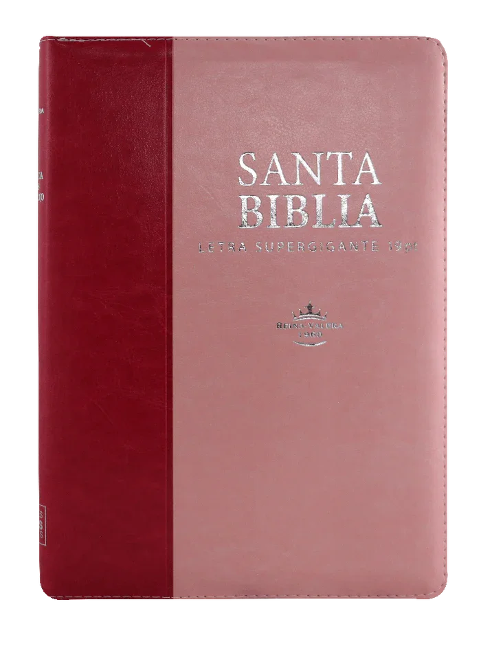 BIBLIA RVR1960 LETRA SUPER GIGANTE ROSA