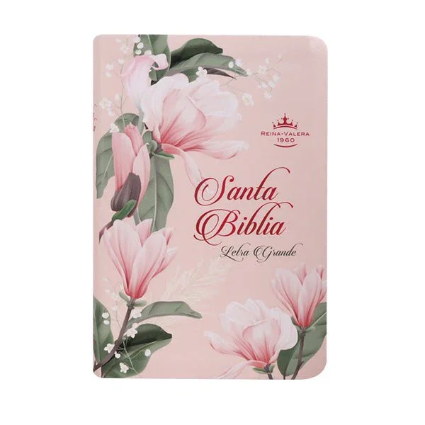 BIBLIA RVR 1960 FLOREADA LETRA GRANDE