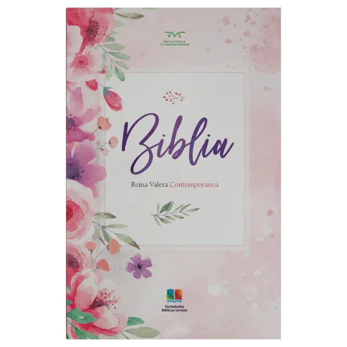 Biblia RVC Tapa Rustica rosas