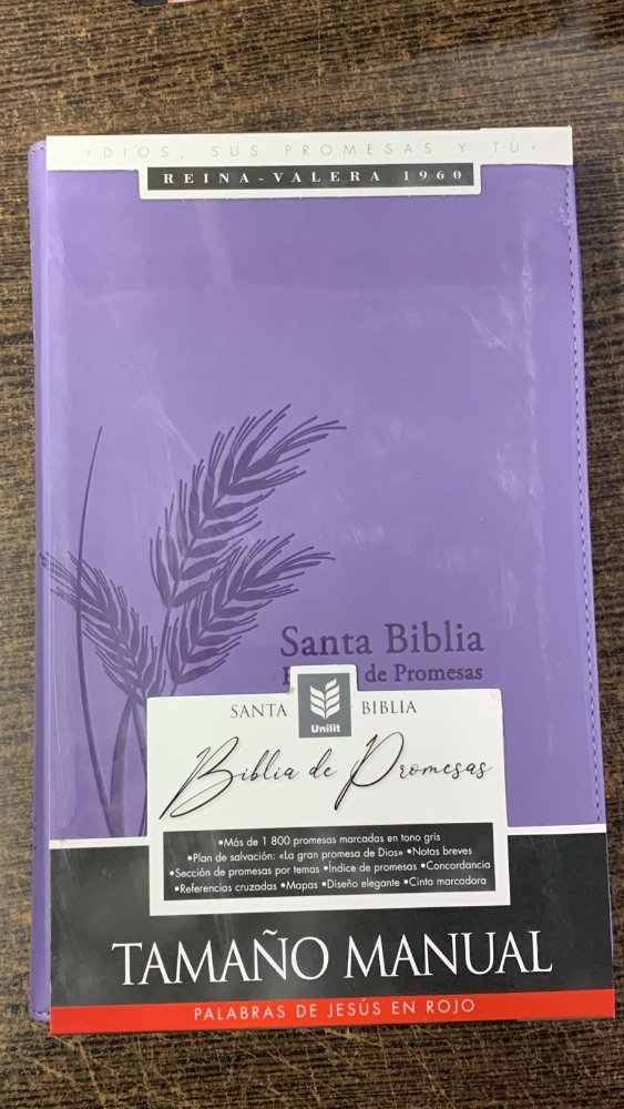 BIBLIA RVR1960 LAVANDA