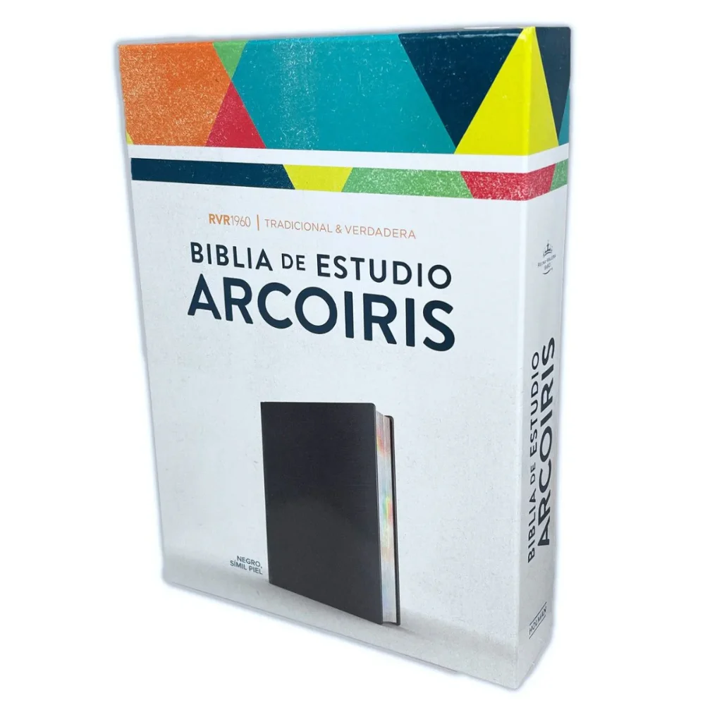 Biblia Reina Valera 1960 Arcoiris Negro