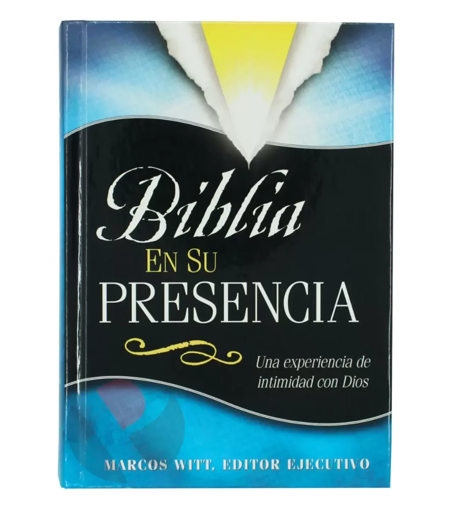 Biblia en Su Presencia RVR 1960 Marcos Witt – Tapa Dura