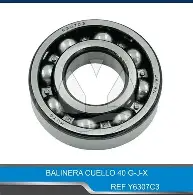 BALINERA BASE M 40 G-J-X ( CON PIN)