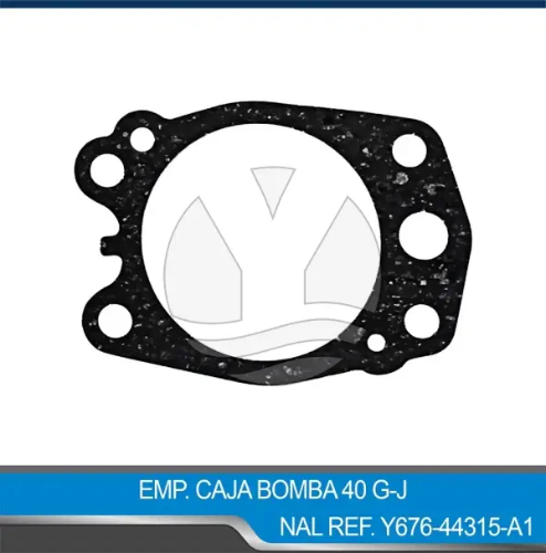 EMPAQUE PLATINA CAJA BOMBA M. 40 G-J