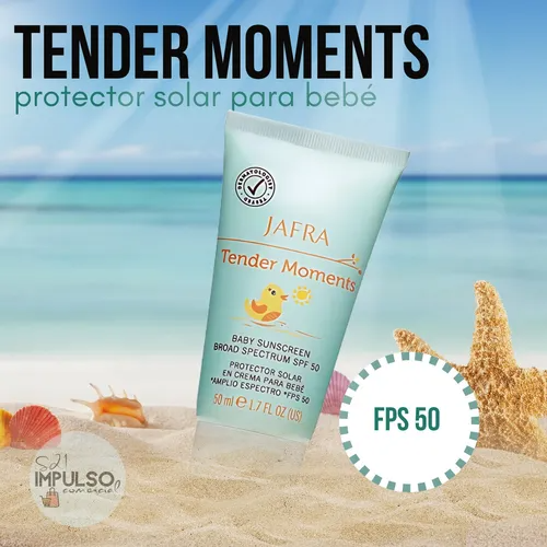 Protector solar bebé tender moments