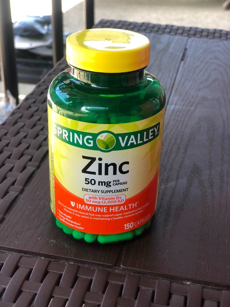 Spring Valley Zicn 150 Capsules