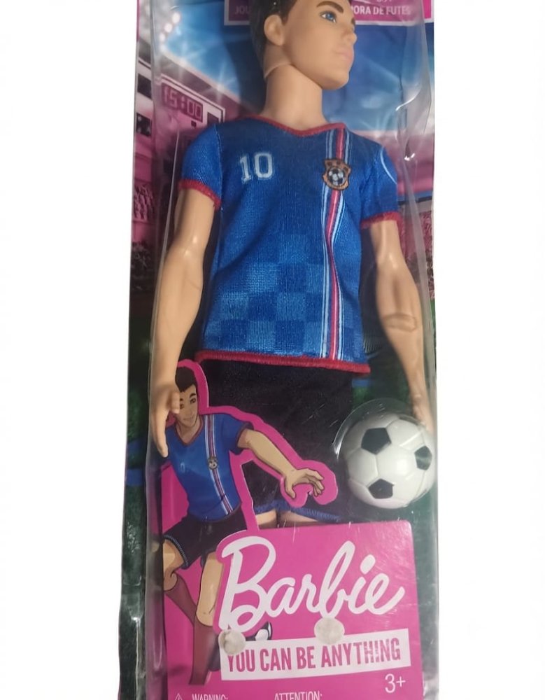 Barbie muñeco futbolista