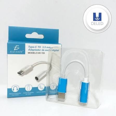 Adaptador Audifonos 3.5 a tipo c