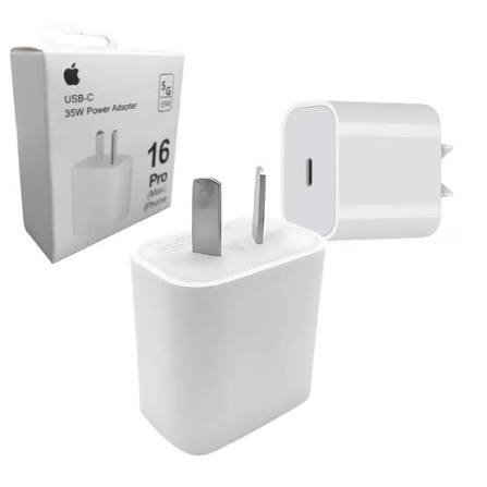 Cubo IPhone 16 Pro  / Max 35 W Tipo c