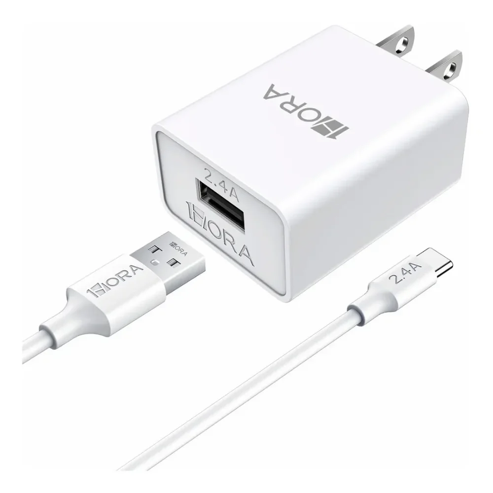 Cargador USB a C 1hora GAR142 tipo C de 12 W