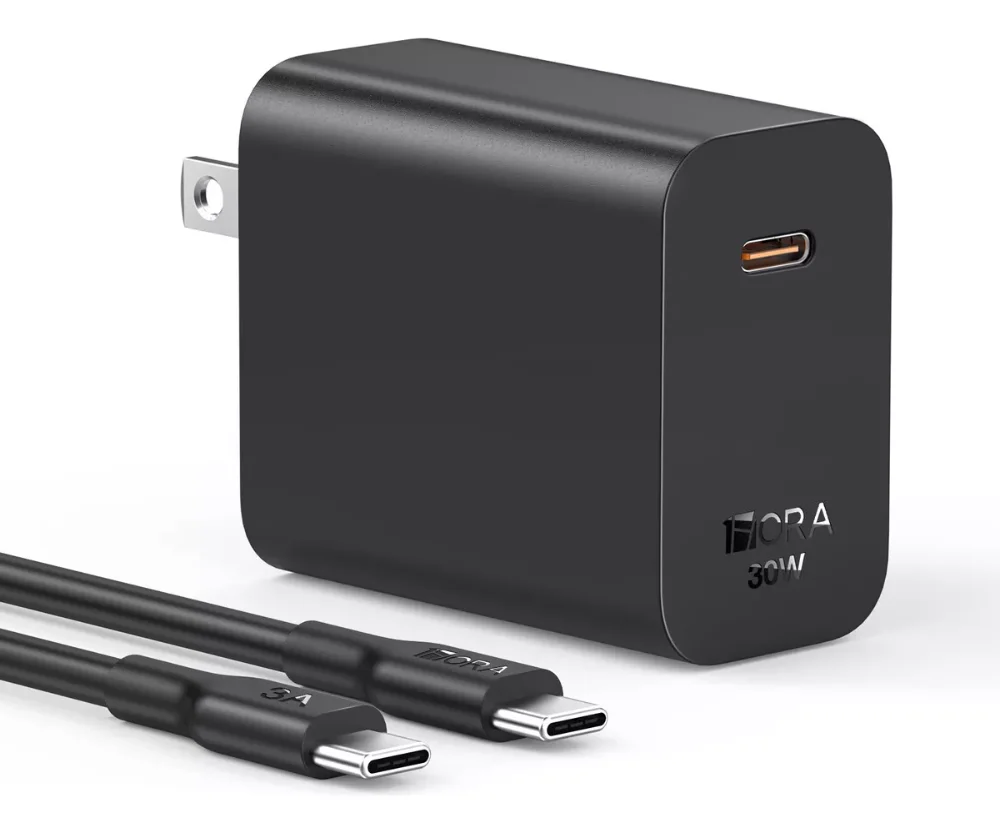 Cargador rápido tipo C a  C GAR165 de 30 W