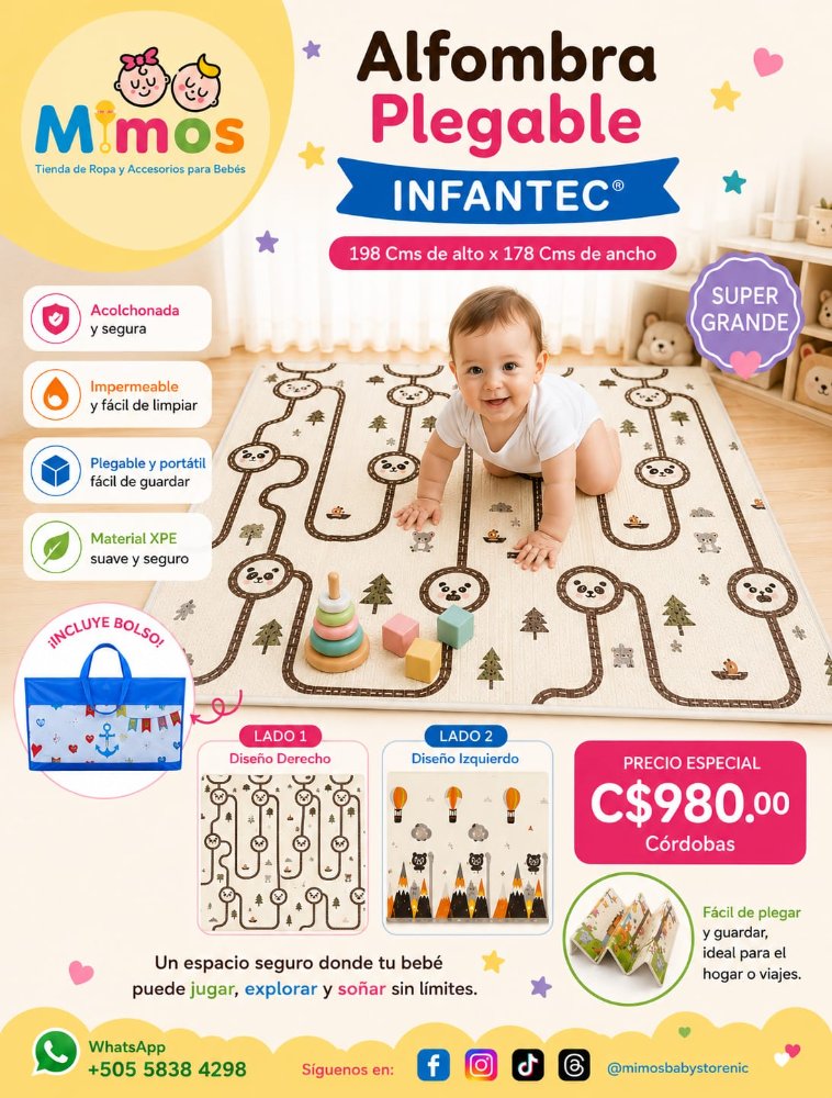 Alfombra Plegable Infantec