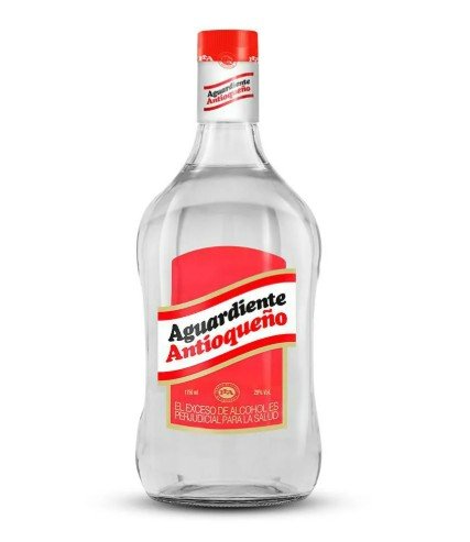 Aguardiente Rojo Garrafa 2000 ml