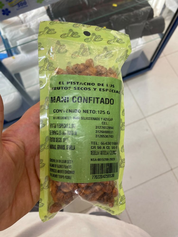 MANI CONFITADO 125G
