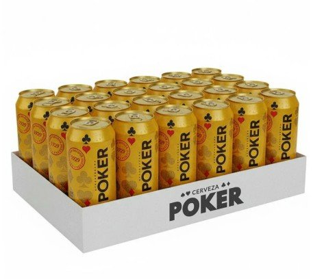 CERVEZA POKER LATON