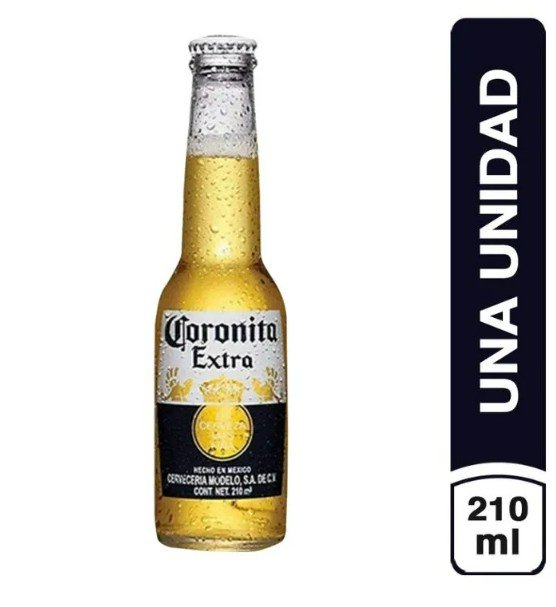 Cerveza Coronita Extra Botella 210cc