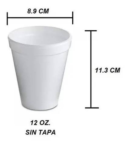 VASO ICOPOR 12 ONZ