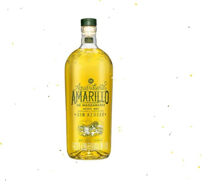 Aguardiente Amarillo de Manzanares Garrafa 1500ml