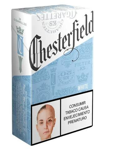 Cigarrillo Chesterfield Blanco