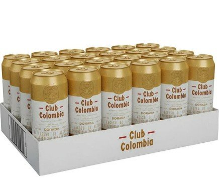 CERVEZA CLUB COLOMBIA DORADA LATA